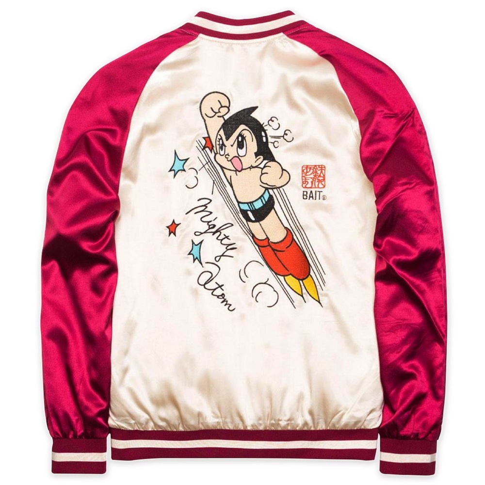 BAIT x Astro Boy Men Mighty Atom Souvenir Jacket